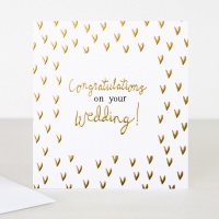 Congratulations On Your Wedding Card By Caroline Gardner